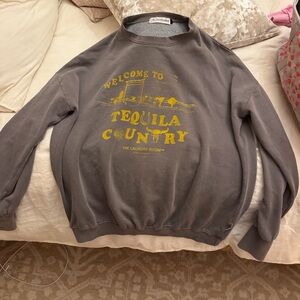 Vintage-Inspired Tequila Country Crewneck